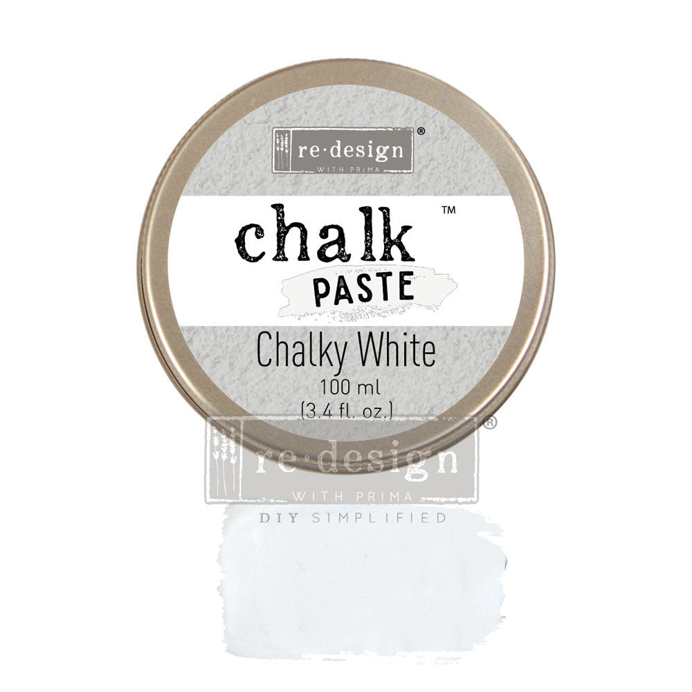 *New * Redesign with Prima Chalk paste 100ml Chalky white