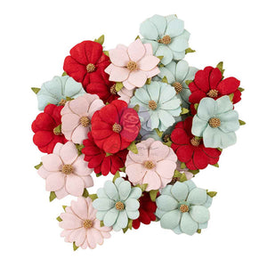Cherry Sweet Prima Marketing Flowers 'Cherry Candy Flowers' (24PIECES)