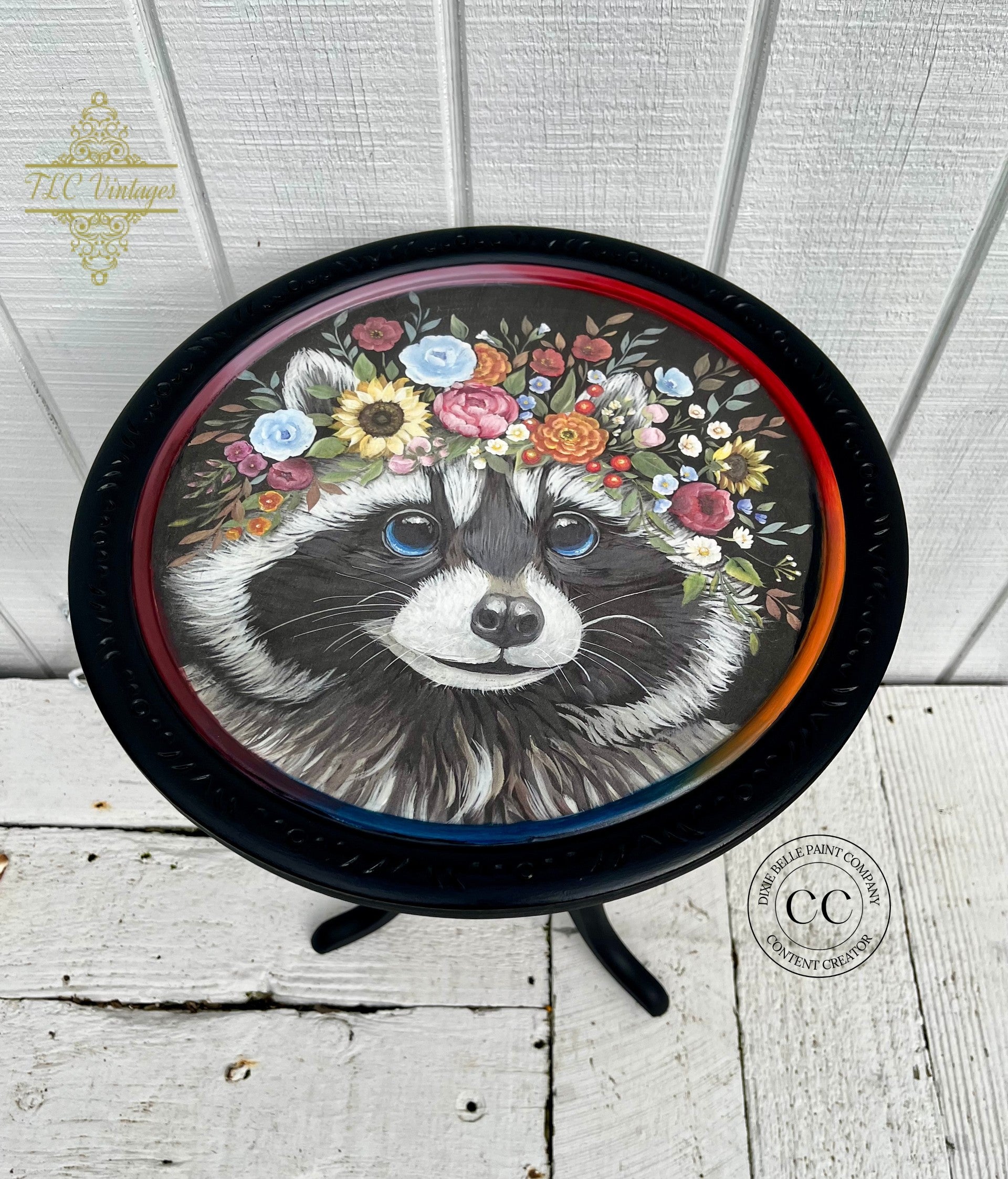 * New* Belle's and Whistles Clever Raccoon Rice Decoupage Paper IN STOCK