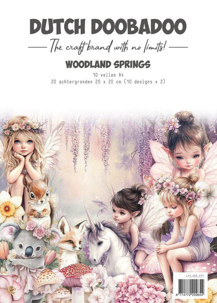 DUTCH DOOBADOO - Woodland Spring Collage Paper Set
