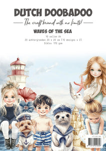 DUTCH DOOBADOO - Waves of the Sea Paper Set COMING SOON..TO FOLLOW