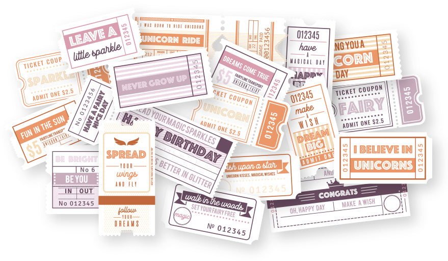 DUTCH DOOBADOO - Woodland Spring Diecut Tickets