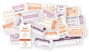 DUTCH DOOBADOO - Woodland Spring Diecut Tickets