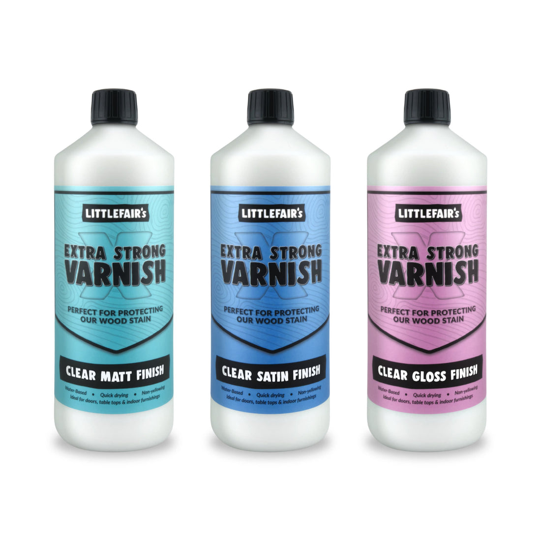 Littlefairs Water based Extra Strong Varnish Matt