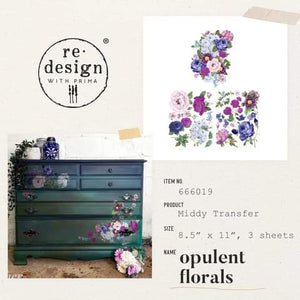 Q2 Part 2 Redesign with Prima * New* Middy Transfer Opulent Florals