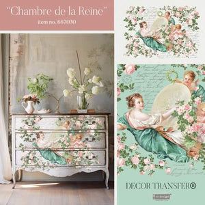 Redesign with Prima Decor Transfer Chambre De la Reine