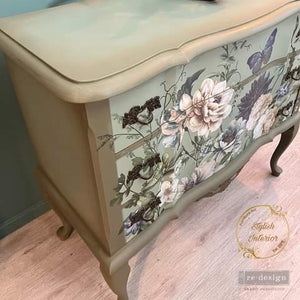 Redesign with Prima Decor Transfer Cerulean Blooms