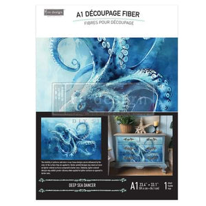 *New* Redesign with Prima Decoupage A1 Fiber Paper Deep Sea Dance