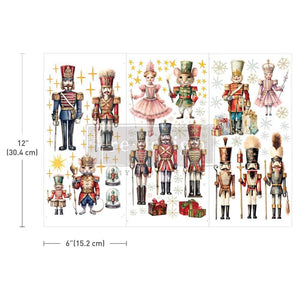 *New Release Redesign with Prima Small Transfer Nutcracker Christmas Limited Edition