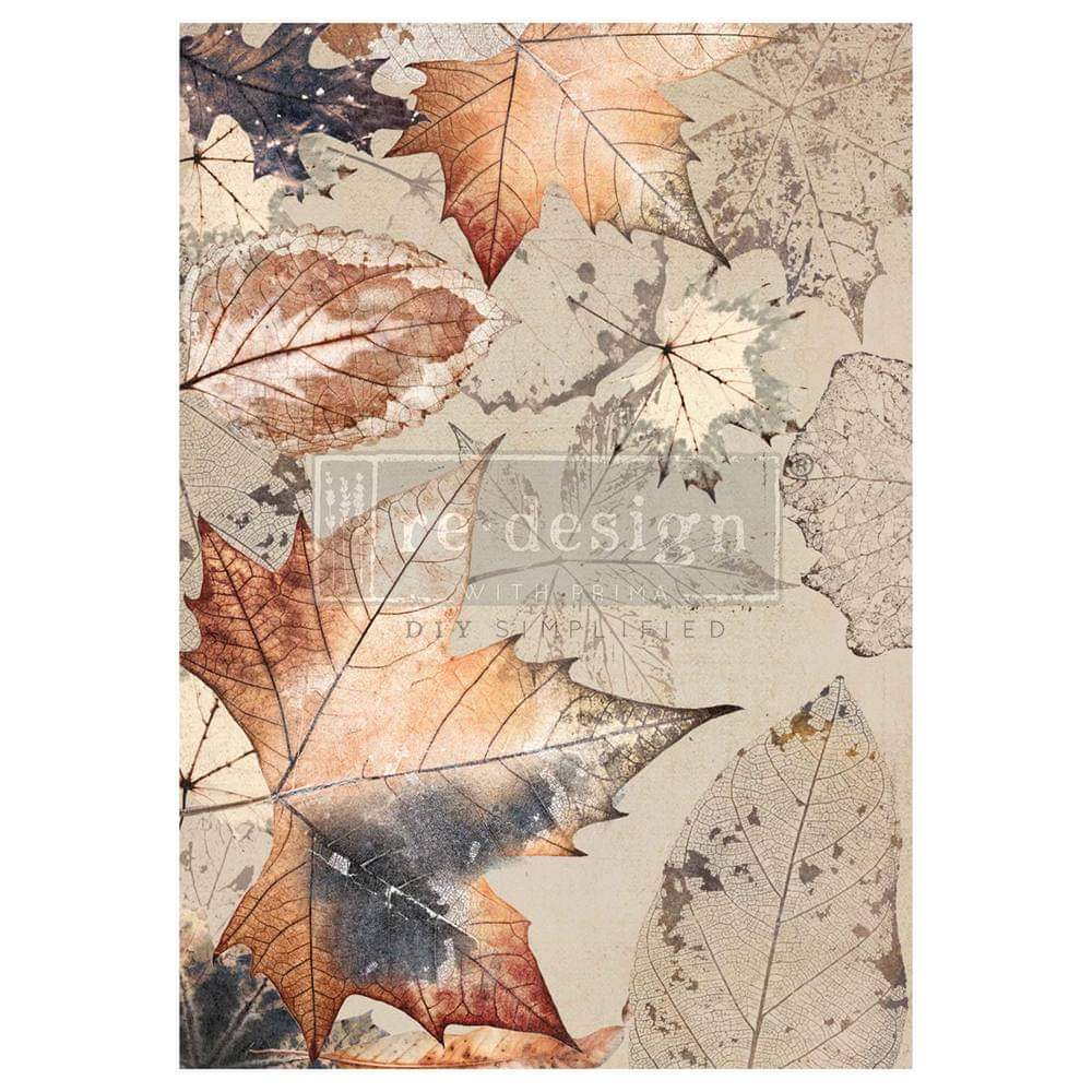 *New* Redesign with Prima Decoupage A1 Fiber Paper Whispering Windfall Limited Edition