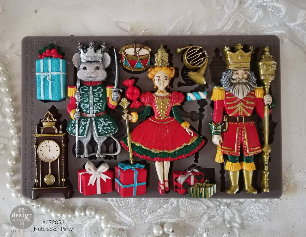 *New* Redesign with Prima mould Nutcracker Party Limited Edition