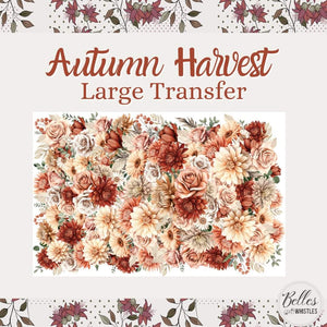 * NEW* Belle's and Whistles Large Transfer Autumn Harvest IN STOCK