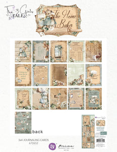 Prima Marketing The Home Baker 3"×4" JOURNALING CARDS  PREORDER EXPECTED IN STOCK early Nov