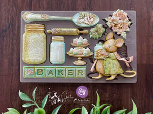 The Home Baker Bakers Delight MOULD- 5"x8"x8MM  PREORDER EXPECTED IN STOCK early Nov