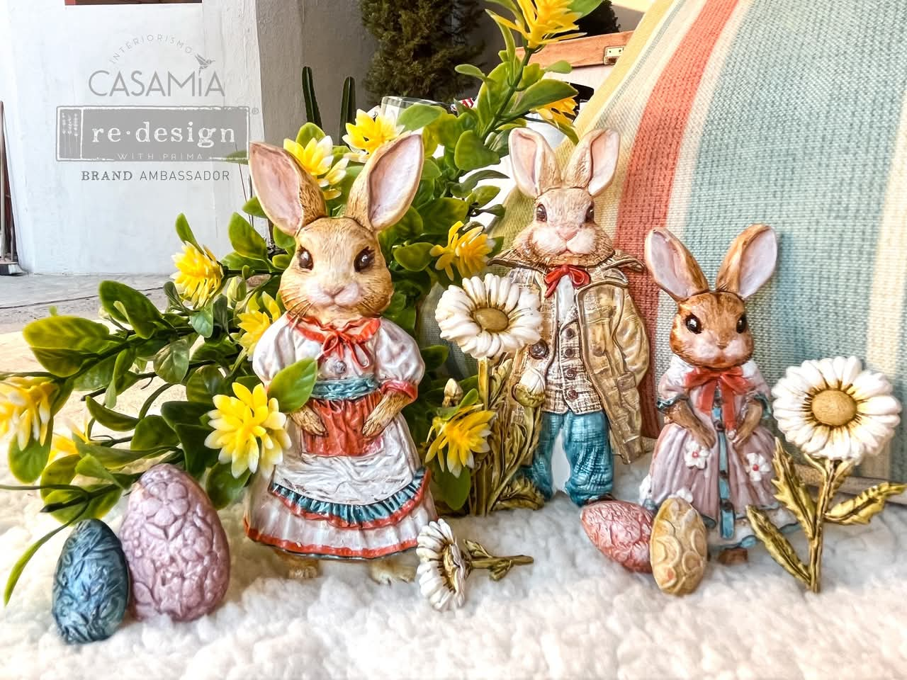 *New* Redesign with Prima mould Springtime Bunny (Limited Edition)