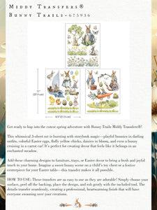 * New* Redesign with Prima Middy Transfer Limited Edition Bunny Trails