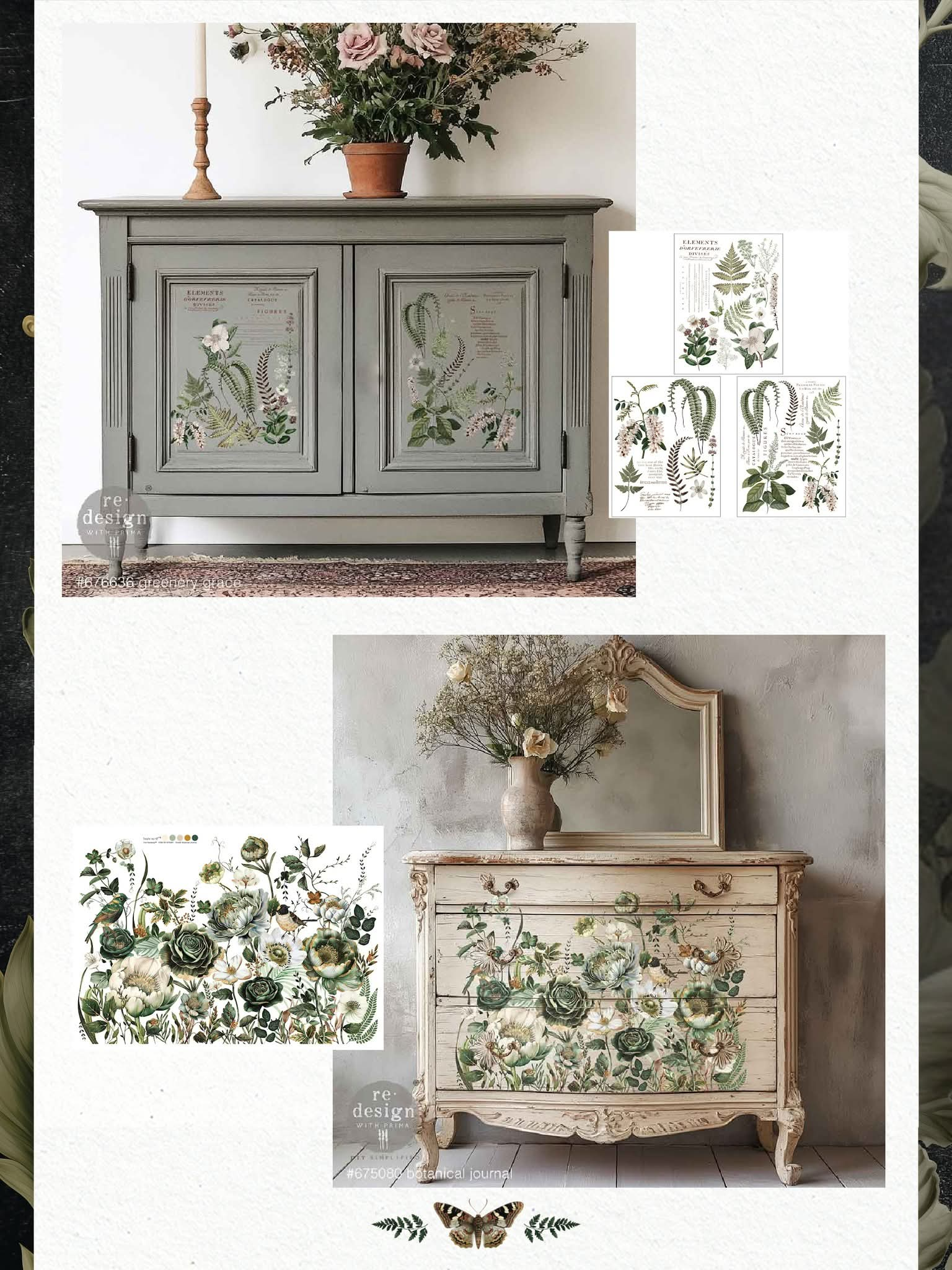 * New* Redesign with Prima Middy Transfer Limited Edition Greenery Grace