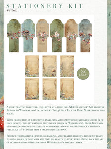 Return to Wonderland Stationery Kit