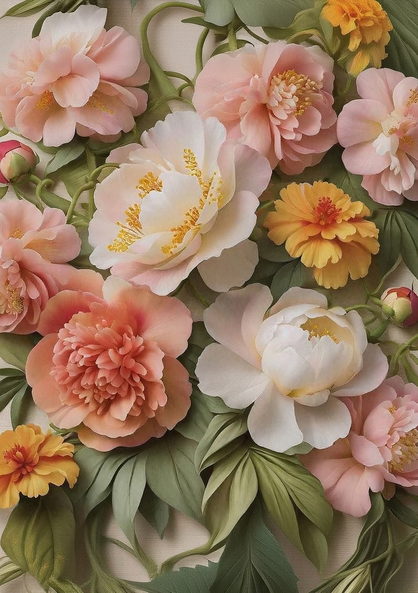 *New* Mint by Michelle Decoupage Paper March 2025 'Summer Blush'