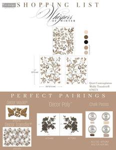 * New* Redesign with Prima Middy Transfer Limited Edition Quiet Contemplation