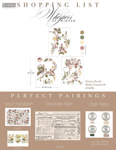 * New* Redesign with Prima Middy Transfer Limited Edition Rosette Royale