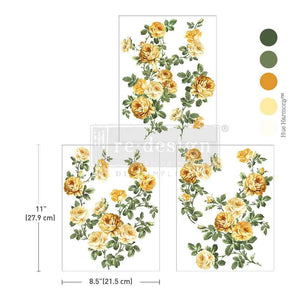 * New* Redesign with Prima Middy Transfer Limited Edition Belle Bouquet De Provence