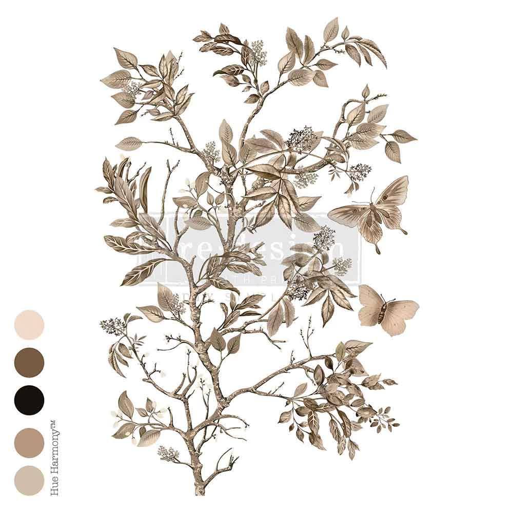 *New* Redesign with Prima Decor New Flat packed transfer Limited edition Branch Harmony