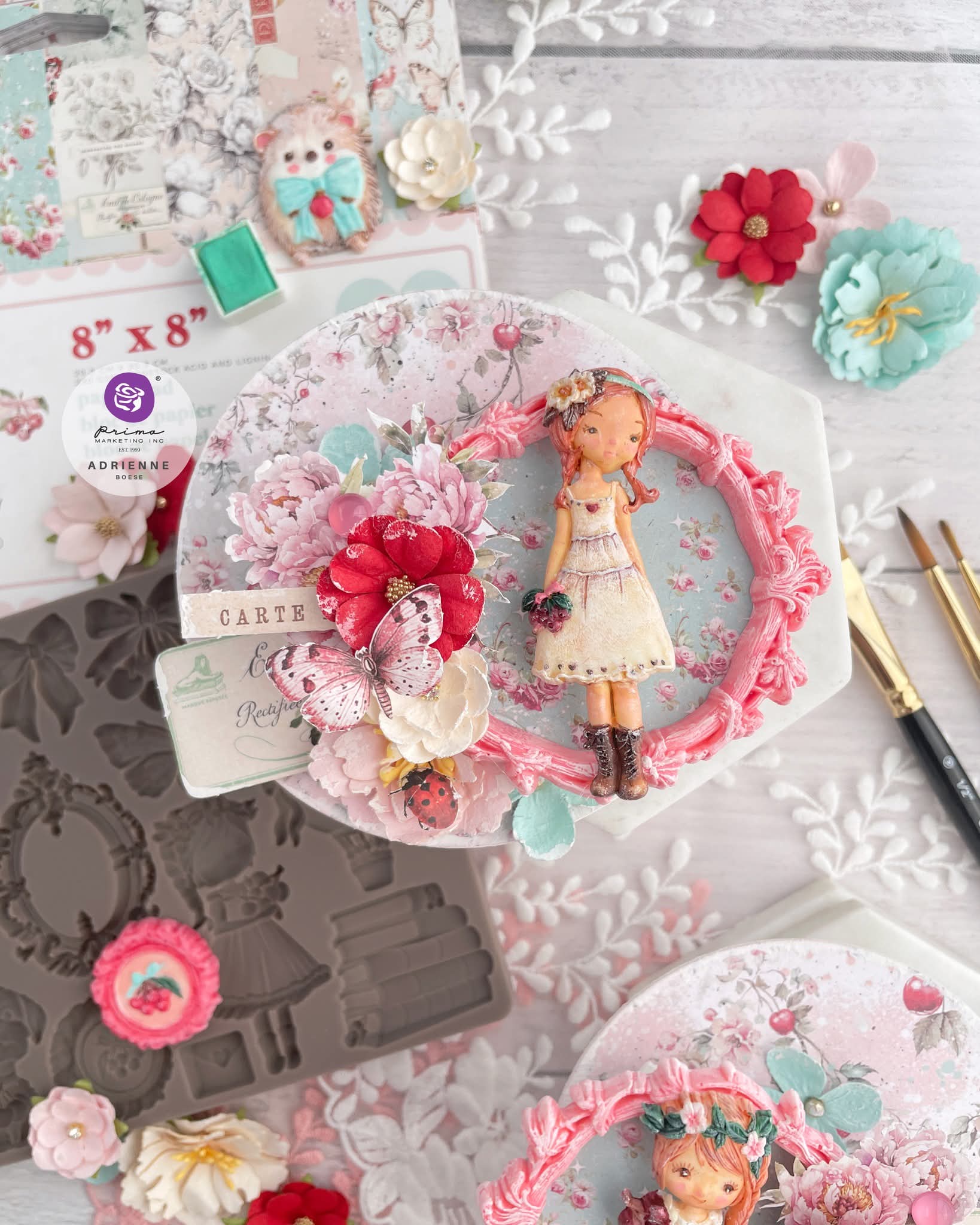 *New*  Prima Marketing mould (Limited Edition) Cherry Sweet