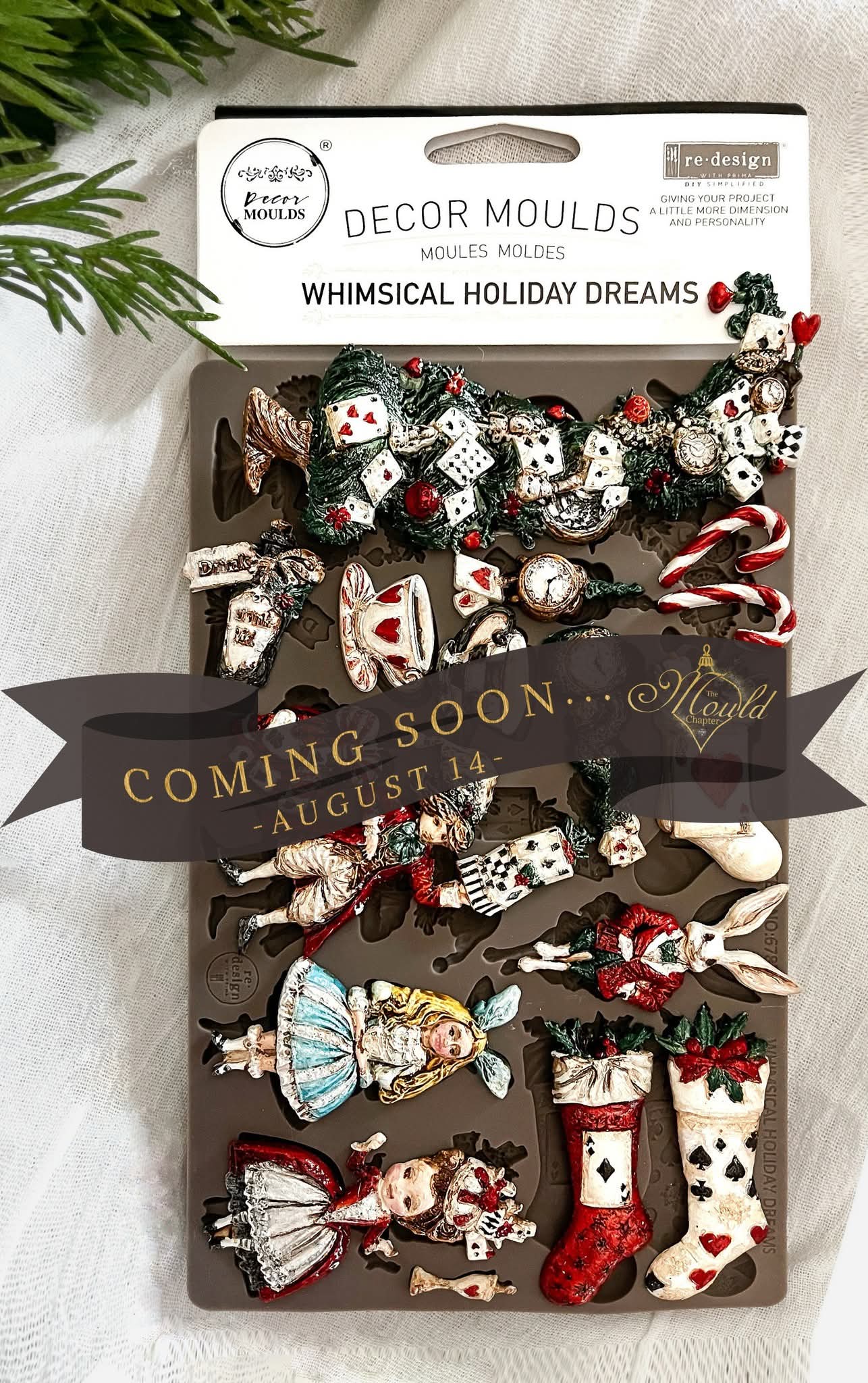 *New* Redesign with Prima mould (Limited Edition) Whimsical Holiday Dreams
