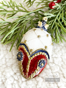 *New* Redesign with Prima mould (Limited Edition) Shimmering Holiday Ornaments