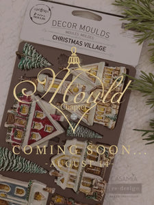 *New* Redesign with Prima mould Limited Edition Christmas Village