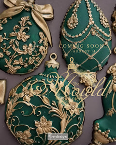*New* Redesign with Prima mould (Limited Edition) Shimmering Holiday Ornaments