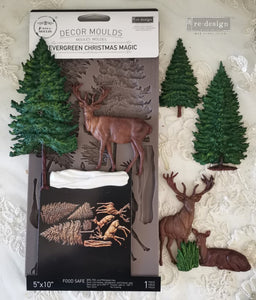 *New* Redesign with Prima mould Limited Edition Evergreen Christmas Magic