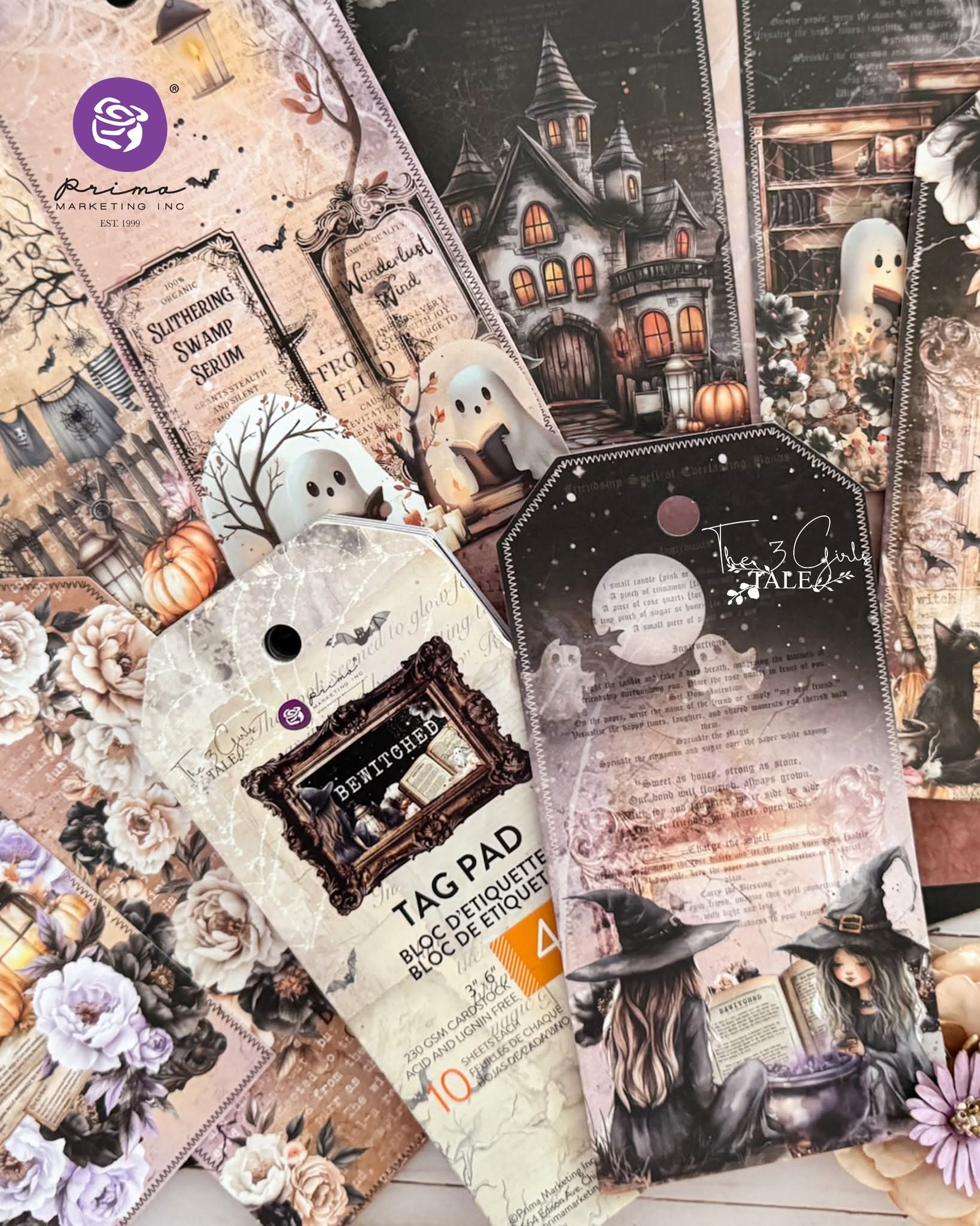 Bewitched - TAGS 3"x6" pad