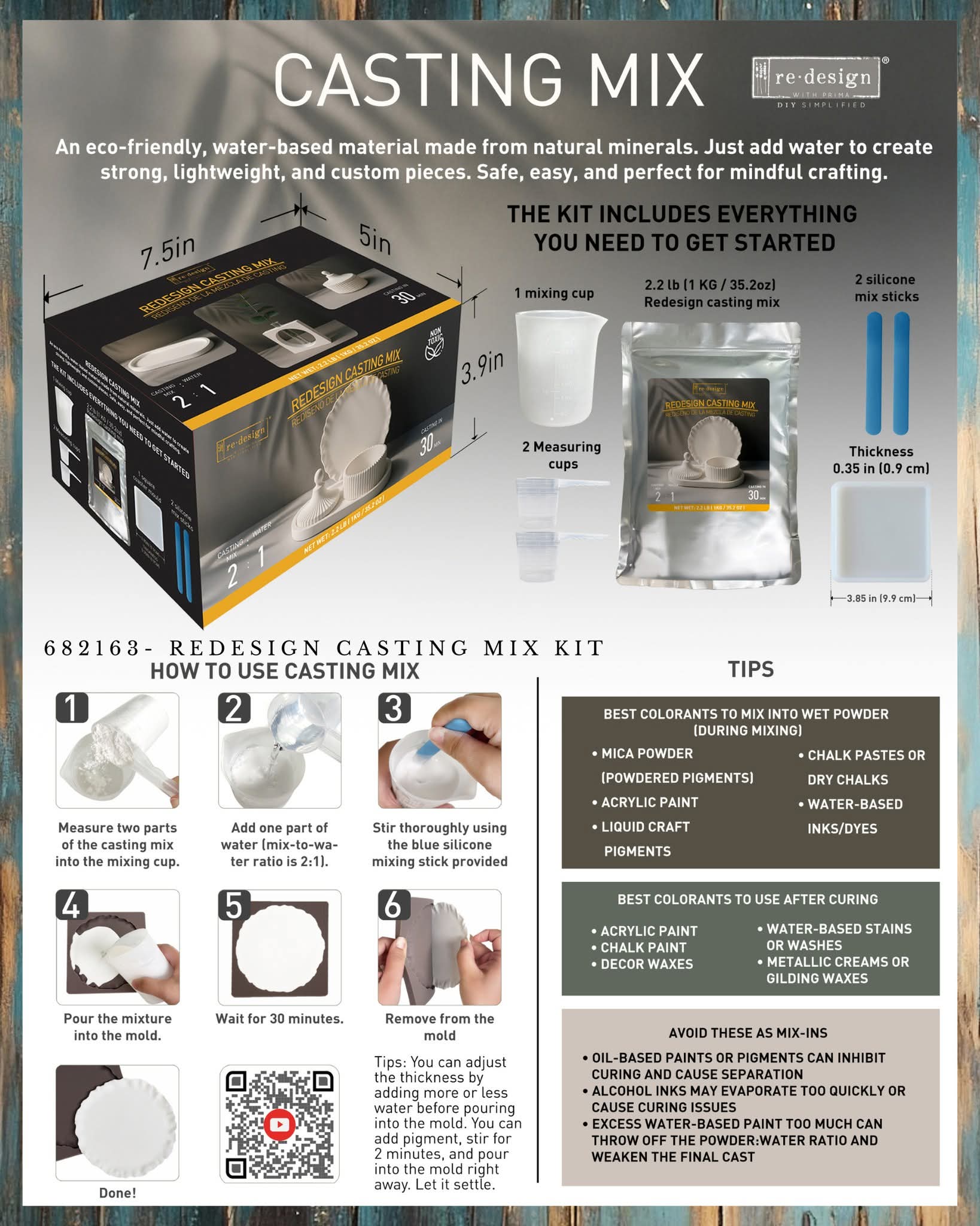 Redesign with Prima New Resin Casting Kit *PREORDER* DISPATCH FOR THIS ITEM WILL BE APPX 23RD OCT