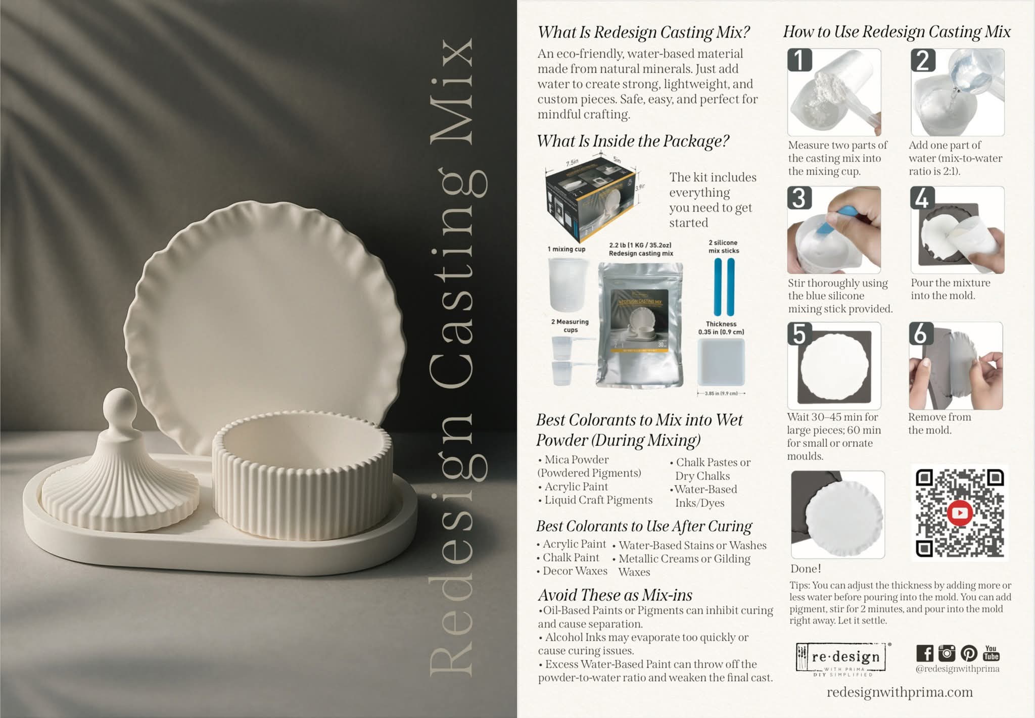 Redesign with Prima New Resin Casting Kit *PREORDER* DISPATCH FOR THIS ITEM WILL BE APPX 23RD OCT
