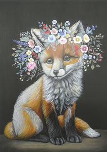 * New* Belle's and Whistles  Rice Decoupage Paper Floraison Fox IN STOCK