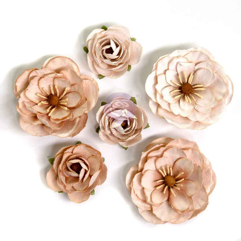 Bewitched Prima Marketing Flowers 'Pumpkin Dust' (6 PIECES)