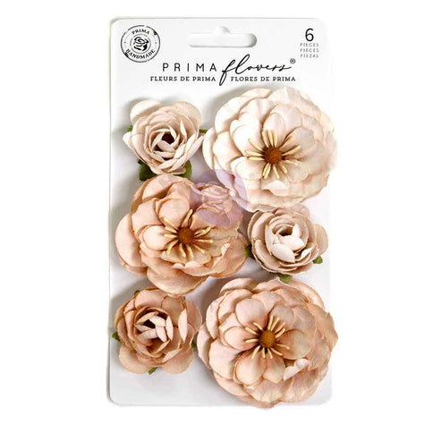 Bewitched Prima Marketing Flowers 'Pumpkin Dust' (6 PIECES)