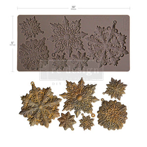 *New* Redesign with Prima mould Limited Edition Frosted Snowflakes Wonders
