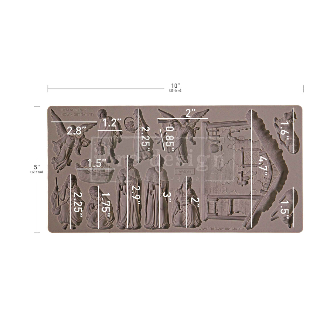 *New* Redesign with Prima mould Limited Edition Holy Night Nativity