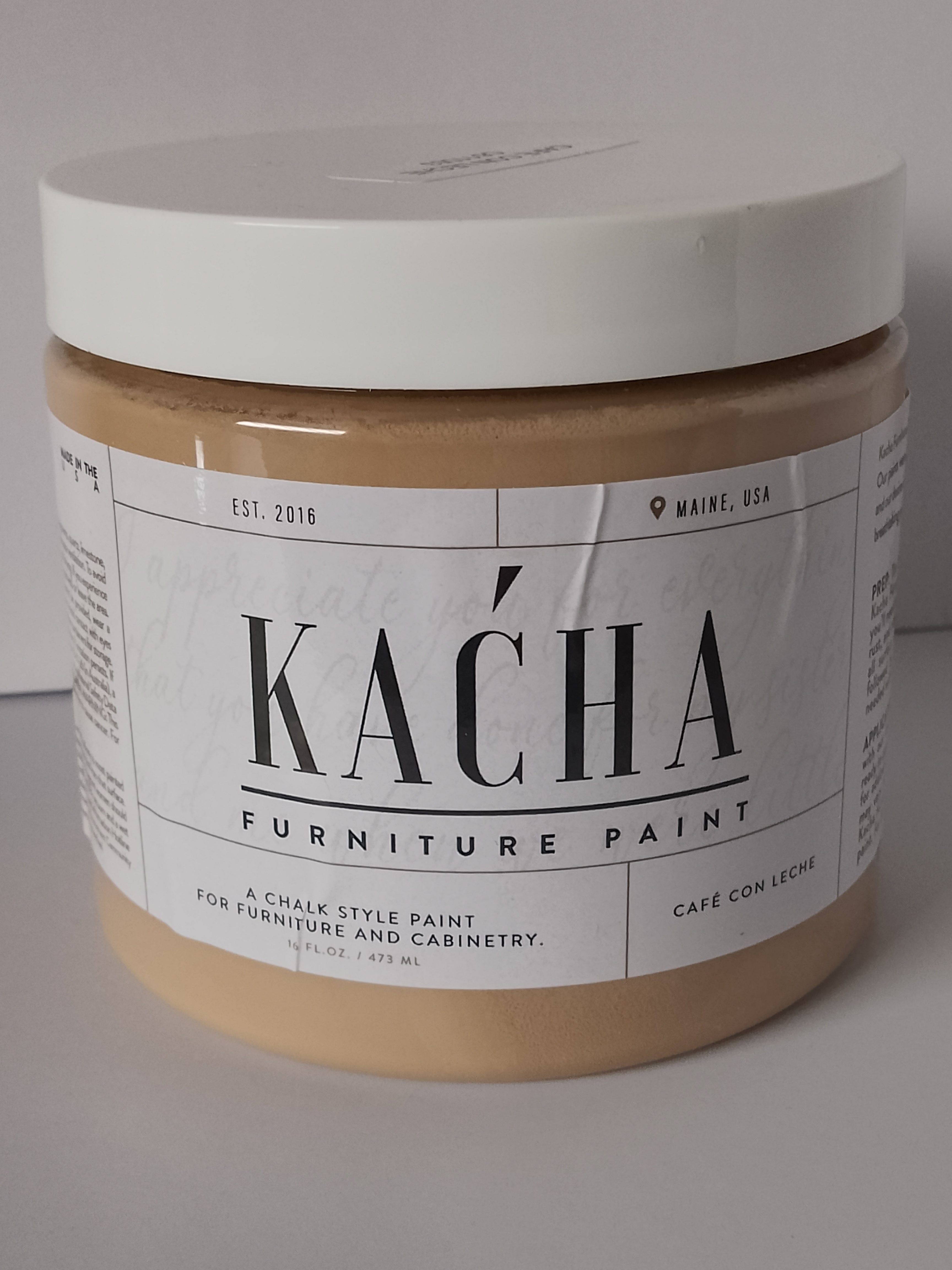 KACHA FURNITURE PAINT Cafe Con Leche  *New colour*