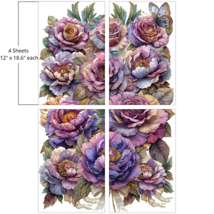 * NEW* Belle's and Whistles Large Transfer My favourite Bouquet IN STOCK