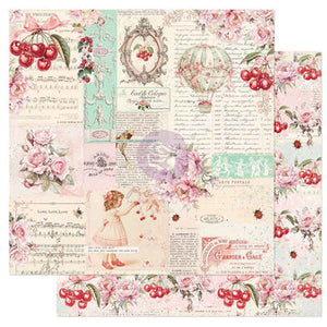 Cherry Sweet 12"x 12" single Paper Sheet No Other Place