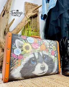 * New* Belle's and Whistles Clever Raccoon Rice Decoupage Paper IN STOCK