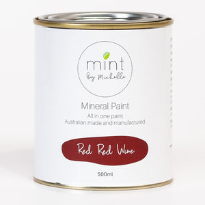 Mint by Michelle Mineral Paint Red Red Wine