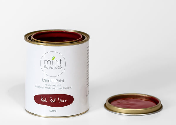 Mint by Michelle Mineral Paint Red Red Wine