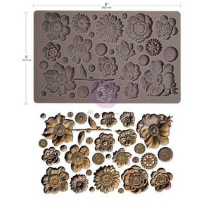 *New for 2025* Finnabair Mould Rusty Flowers