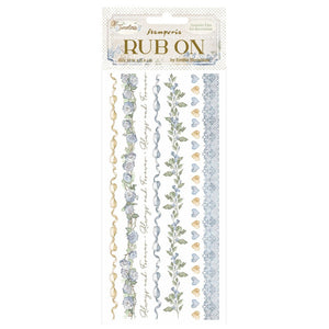 *New In* Stamperia Rub On Timeless Stripes