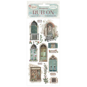 *New In* Stamperia Rub On Venice Doors and Windows